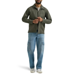 Áo sơ mi Wrangler® Men's Utility Shirt - Deep Depths