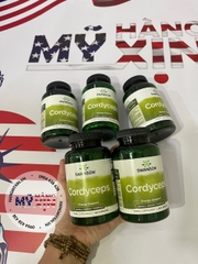 Đông trùng hạ thảo swanson premium cordyceps 600 mg