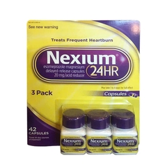 Viên uống Nexium 24hr 20mg hỗ trợ bảo vệ dạ dày