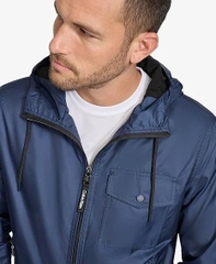 Jacket Calvin Klein Fleece Lined Windbreaker - Navy
