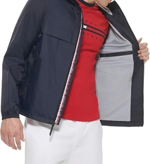 Khoác gió Tommy lightweight breathble waterproof - Navy