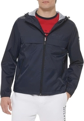 Khoác gió Tommy lightweight breathble waterproof - Navy