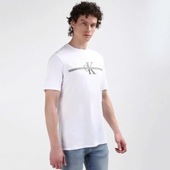 T-shirt Calvin Klein | Polera repeat layered - White