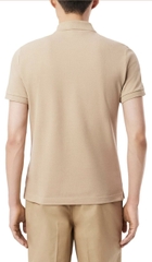 Polo Lacoste Slim Fit L.12.12 Piqué - Beige