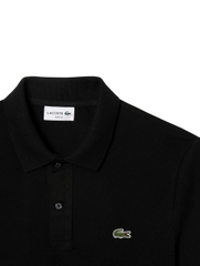 Polo Lacoste Slim Fit L.12.12 Piqué - Black