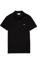 Polo Lacoste Slim Fit L.12.12 Piqué - Black