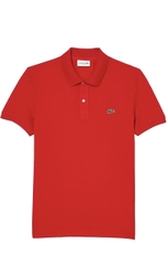 Polo Lacoste Slim Fit L.12.12 Piqué - Red