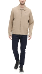 Jacket Tommy Hilfiger Midweight Micro-Twill Golf - Khaki Filled