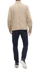 Jacket Tommy Hilfiger Midweight Micro-Twill Golf - Khaki Filled