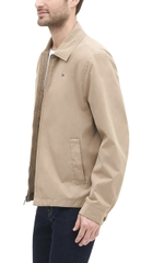 Jacket Tommy Hilfiger Midweight Micro-Twill Golf - Khaki Filled