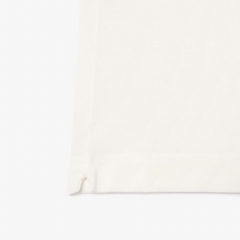 Polo Lacoste Regular Fit Paris Stretch Piqué - White