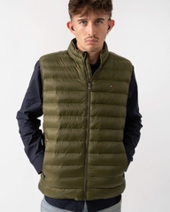 Vest Packable quilted Tommy - Olive