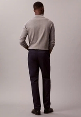Trousers Calvin Klein Cotton Stretch Slim - Dark Sapphire