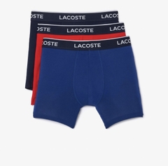 Lacoste Men's 3 Pack Boxer Briefs