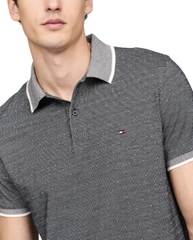 Polo Tommy Hilfiger with Interlocked Cotton - Aop Desert Sky