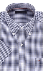 Shirt Tommy Hilfiger Short Sleeve Button-down - Riviera Blue