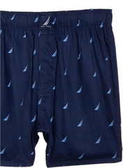 Quần Boxer Nautica Men's Cotton Woven 3 Pack - Aero Blue/Sea Cobalt/Sails-peacoat