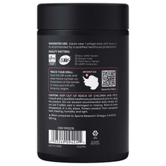 Viên Uống Dầu Nhuyễn Thể Sports Research Krill Oil 1000 mg, dễ hấp thu, hỗ trợ tim mạch, não bộ – Hộp 90 Viên