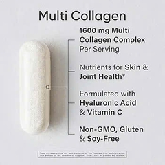 Sports Research Multi Collagen Complex – bổ sung collagen đa dạng, hỗ trợ chăm sóc da và xương khớp-180 viên