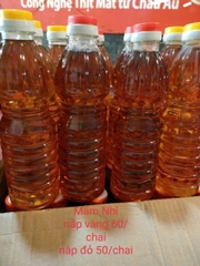 Mắm nhỉ chai nắp đỏ