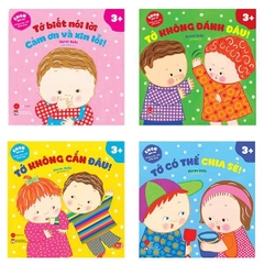 Bộ 4 Cuốn Ehon Ứng Xử