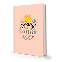 Sổ Notebook - Spring Is Coming