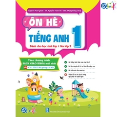 Ôn Hè Tiếng Anh Lớp 1 - Dành cho học sinh lớp 1 lên 2