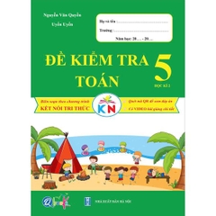 Đề kiểm tra Toán 5 - Học kì 2 - Kết Nối