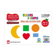 Giáo Dục Sớm Thẻ Thông Minh Chuẩn Theo Phương Pháp Dục Của Glenn Doman - Colors & Shapes Màu Sắc Hình Khối