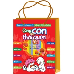 Cùng Con Rèn Thói Quen Tốt (Túi 10 Cuốn)