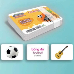 Giáo Dục Sớm - Thẻ Flashcard Theo Phương Pháp Glenn Doman Thế Giới Quanh Em - The World Around You - Âm Nhạc - Thể Thao - Music & Sport
