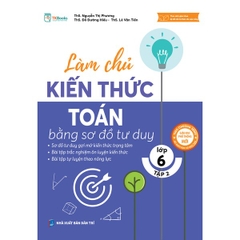 Làm chủ Kiến thức Toán bằng Sơ đồ tư duy Lớp 6 - Tập 2