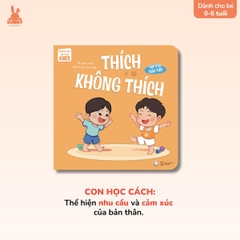 Bộ Sách Dạy Con Giao Tiếp: Thích - Không Thích