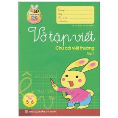Bé Vào Lớp 1 - Vở Tập Viết Chữ Cái Viết Thường Tập 1