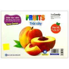 Giáo Dục Sớm Thẻ Thông Minh Theo Phương Pháp Giáo Dục Của Glenn Doman Fruits - Trái Cây