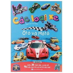 Hình Dán Sống Động- Các Loại Xe Oto Và Moto (Hình Dán)