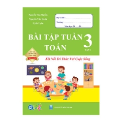Bài Tập Tuần TOÁN 3 Học Kì 1