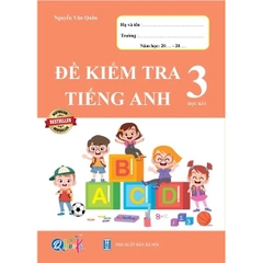 Đề Kiểm Tra Tiếng Anh 3 Học Kì 1