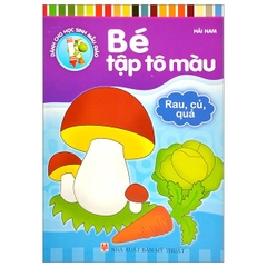 Bé Tập Tô Màu - Rau Củ Quả