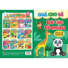 Quà Cho Bé - Bé Tập Tô Màu ( Động Vật Hoang Dã)
