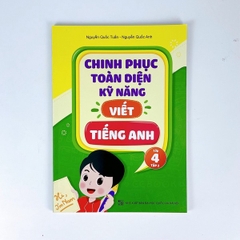 Combo Chinh Phục Toàn Diện Kỹ Năng Viết Tiếng Anh Lớp 4 (Tập 1,2)