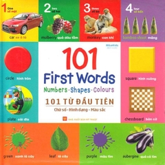 101 Từ Đầu Tiên: Chữ Số - Hình Dạng - Màu Sắc