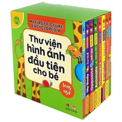 Bộ Hộp Thư Viện Hình Ảnh Đầu Tiên Cho Bé Từ 0-6 Tuổi Song Ngữ Việt Anh - Tập 1