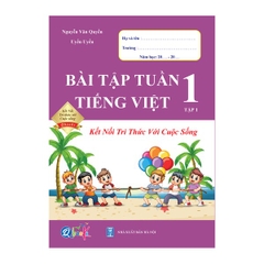 Bài Tập Tuần TIẾNG VIỆT 1 - Tập 1 - Cánh Diều