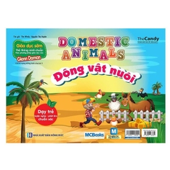 Giáo Dục Sớm Thẻ Thông Minh Chuẩn Theo Phương Pháp Giáo Dục Của Glenn Doman - Domestic Animals - Động Vật Nuôi