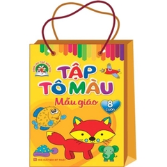 Tập Tô Màu Mẫu Giáo ( Túi 8 Cuốn )