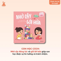 Bộ Sách Dạy Con Giao Tiếp: Nhờ Cậy - Lời Hứa