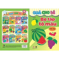 Quà Cho Bé - Bé Tập Tô Màu ( Trái Cây)