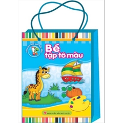 Bé Tập Tô Màu (Túi 8 Cuốn)