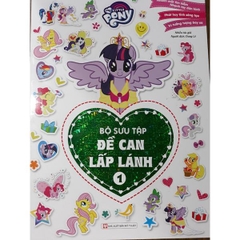 My Little Pony Bộ Sưu Tập Đề Can Lấp Lánh 1
